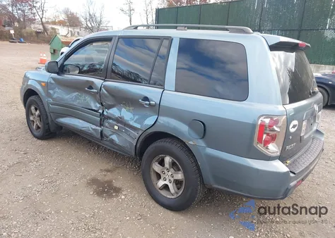 2007 Honda Pilot Ex-L z USA, uszkodzony, nr VIN 2HKYF18657H519624